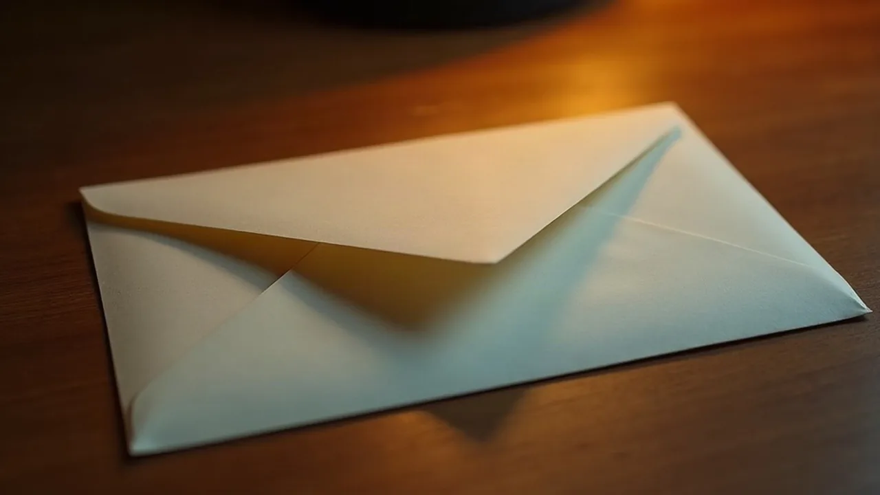 Cyprus 50 percent salary exemption, an envelope cut cleanly in half