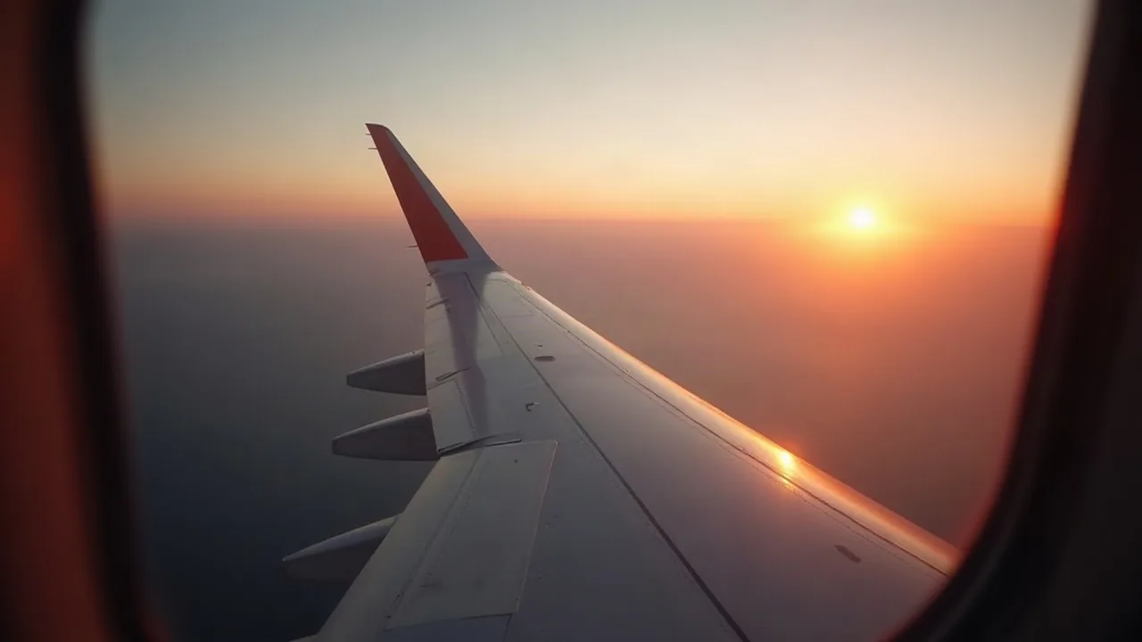 Cyprus dividend tax for non residents, an aircraft wing above a coastline