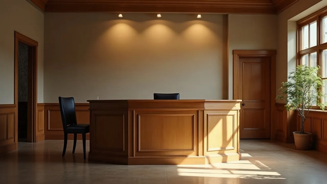 Yellow slip Cyprus EU citizen registration, a quiet municipal reception desk